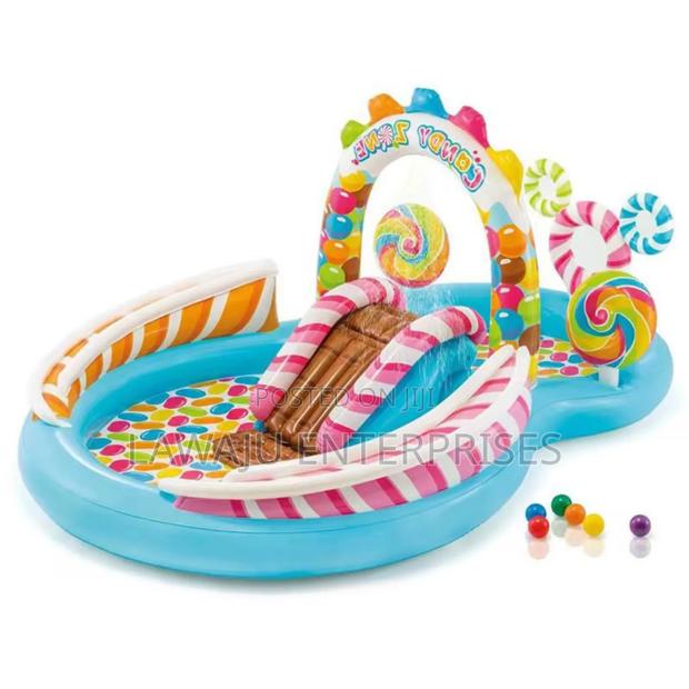 Candy Zone Inflatable Play Pool - main view