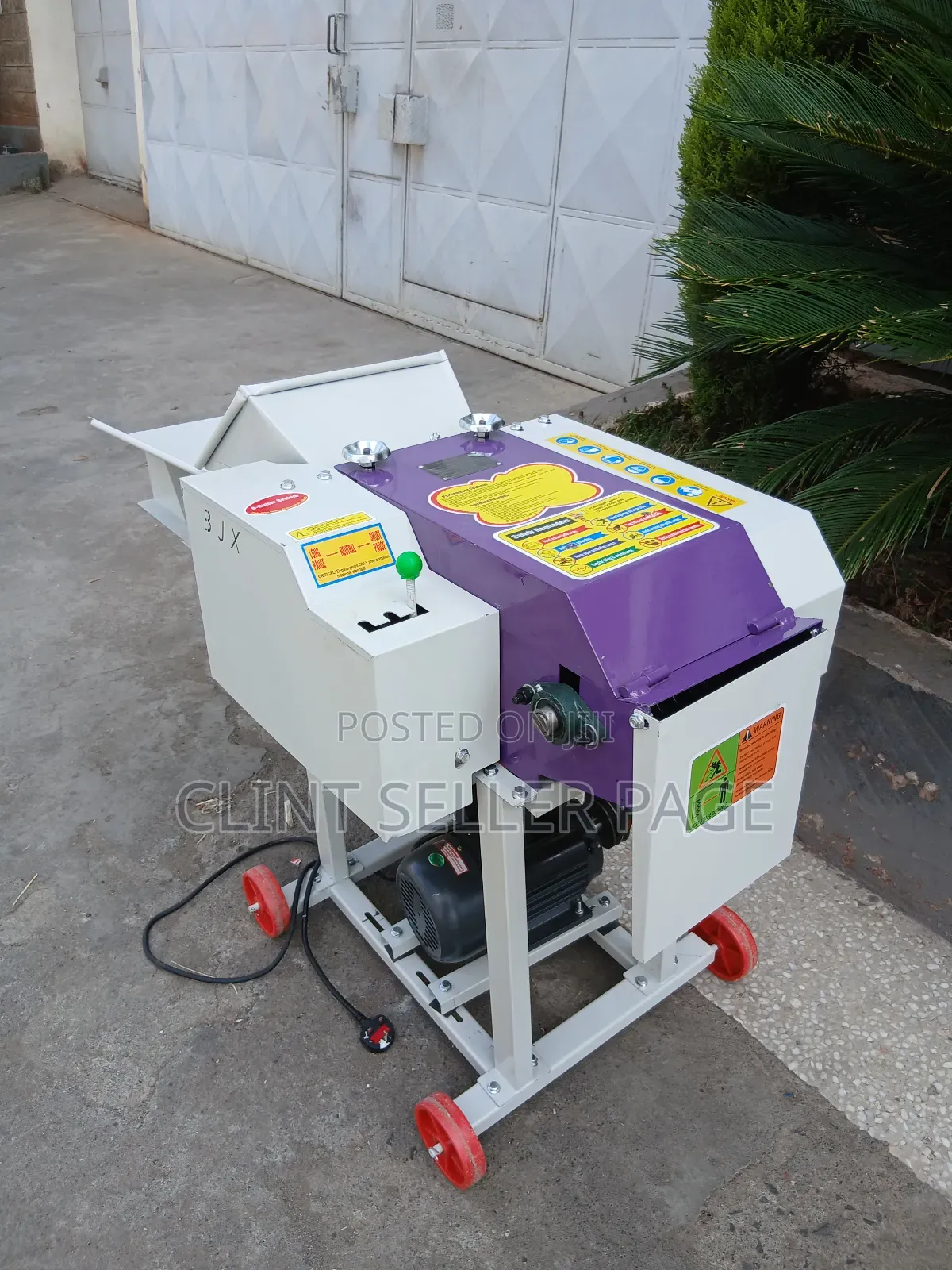 Electric High Speed Chaff Cutter