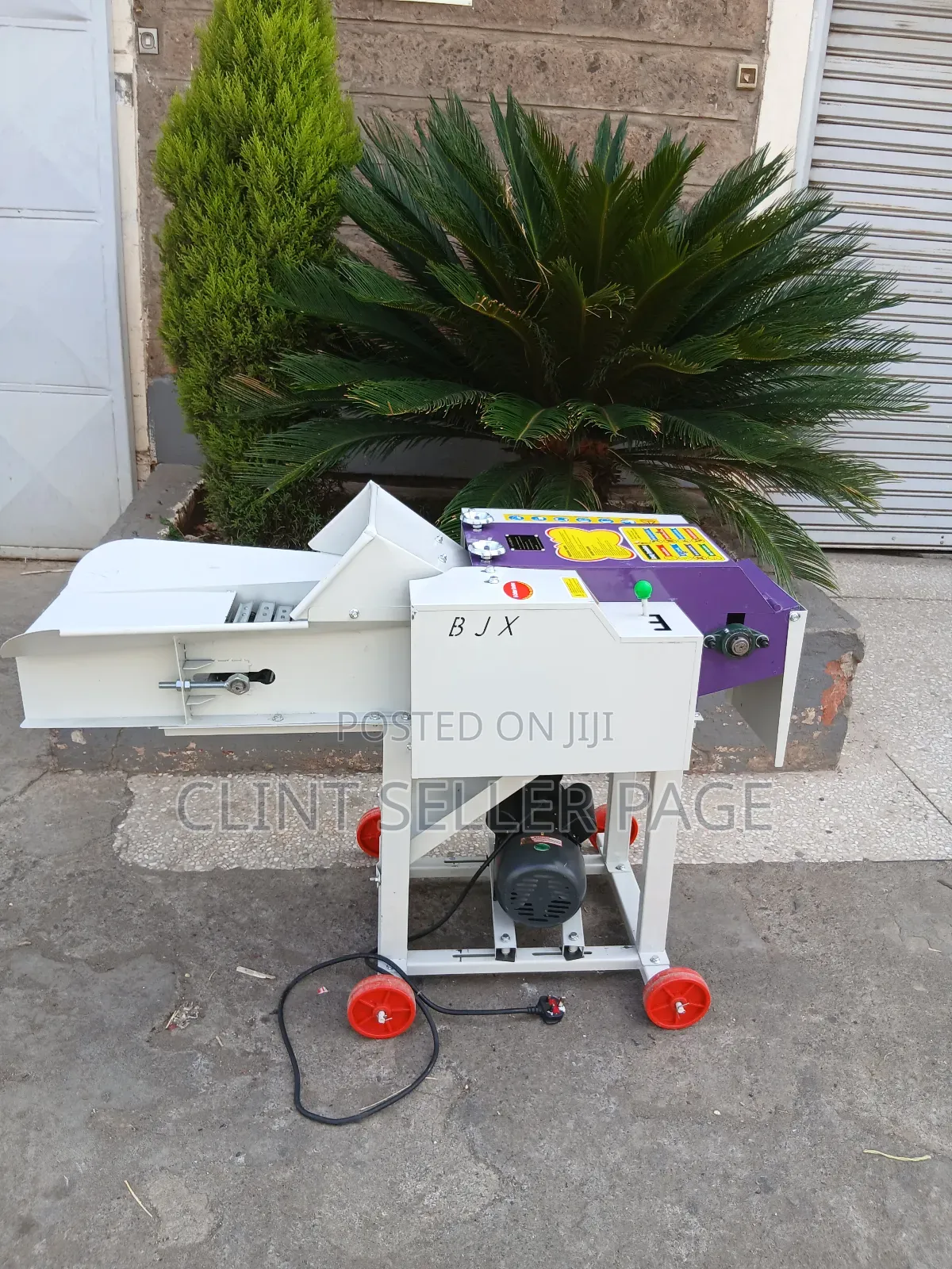Electric High Speed Chaff Cutter