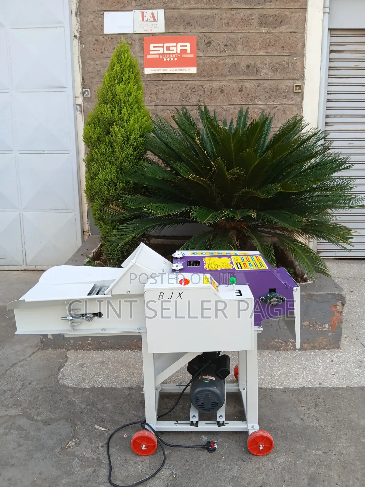 Electric High Speed Chaff Cutter