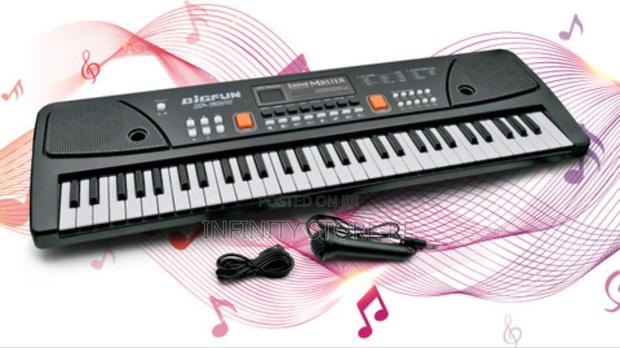 49 Keys Piano With Microphone And Charging Cable - main view