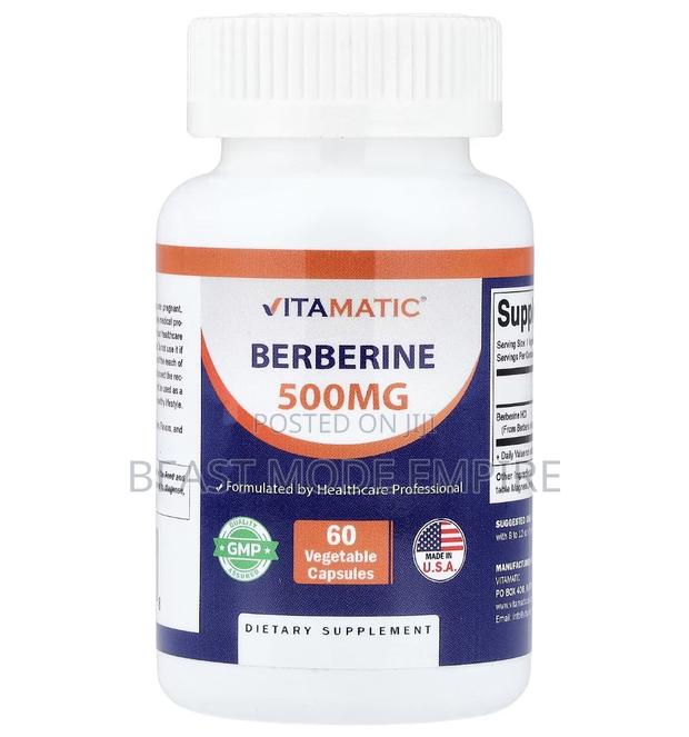 Berberine 500mg Made in Usa