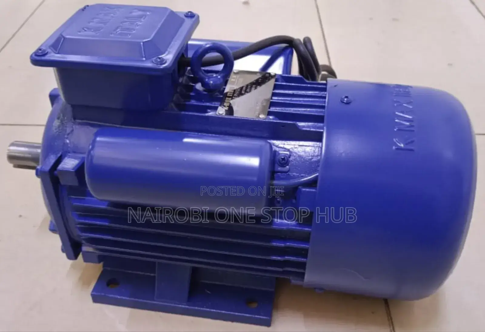2hp Single Phase Low Speed K-Max Italy Heavy-Duty Electric Motor