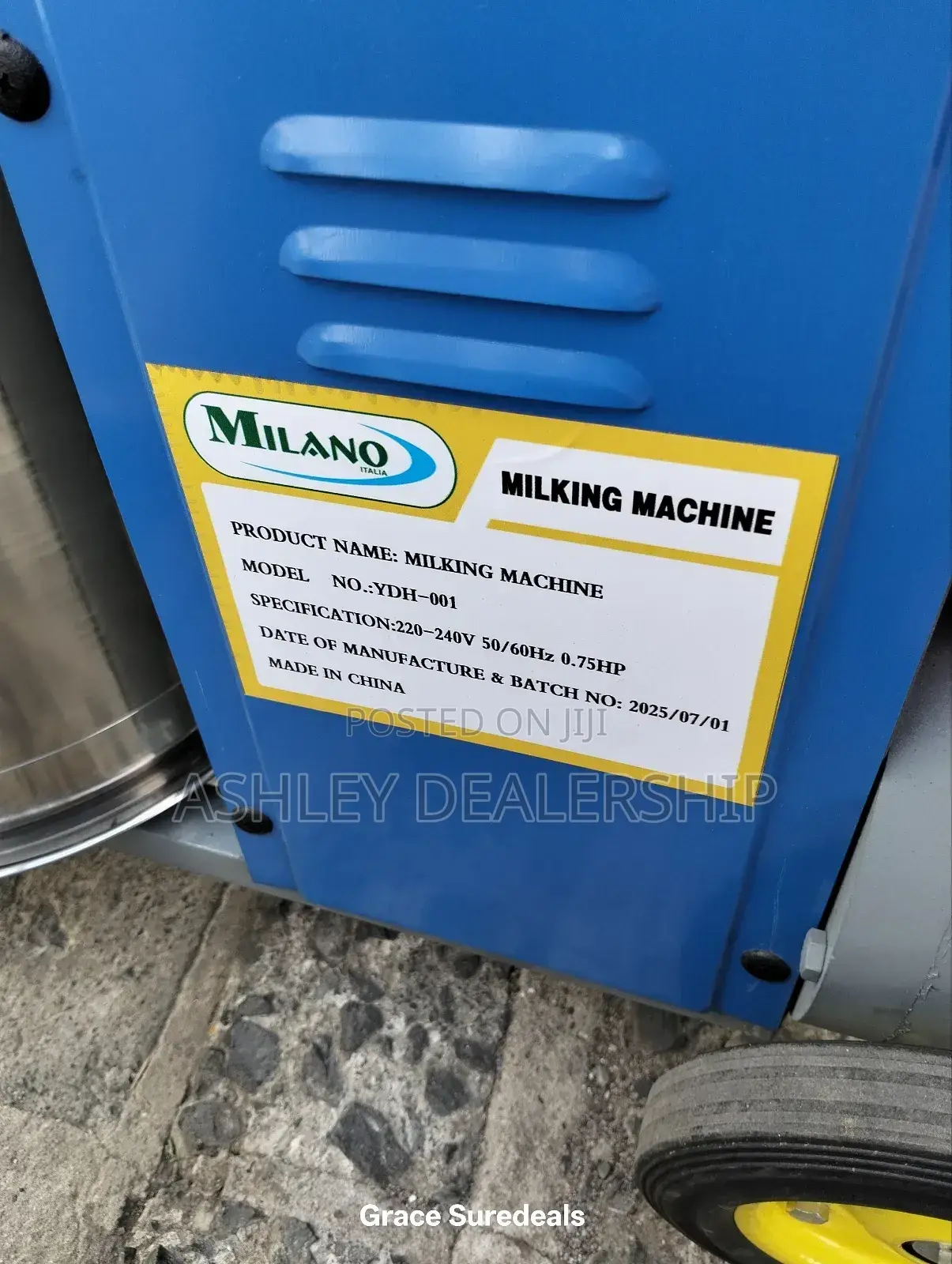 Portable Milking Machine