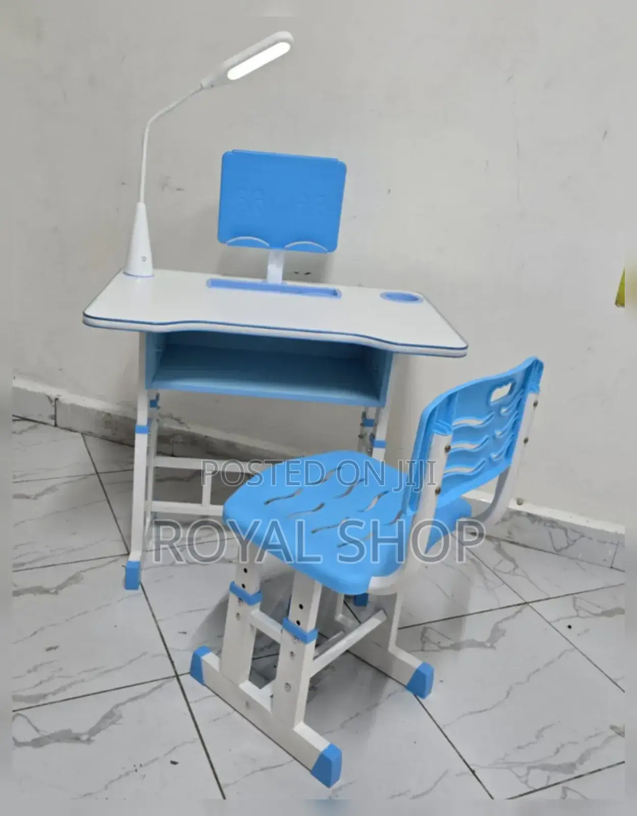 Kids Study Table With Rechargeable Led Lights