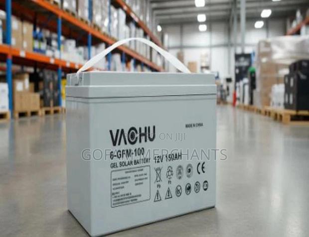 Yachu Solar Gel Battery, 12v 150ah