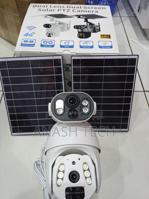 Greater 6mp Ubox Dual Lens Dual Screen Solar