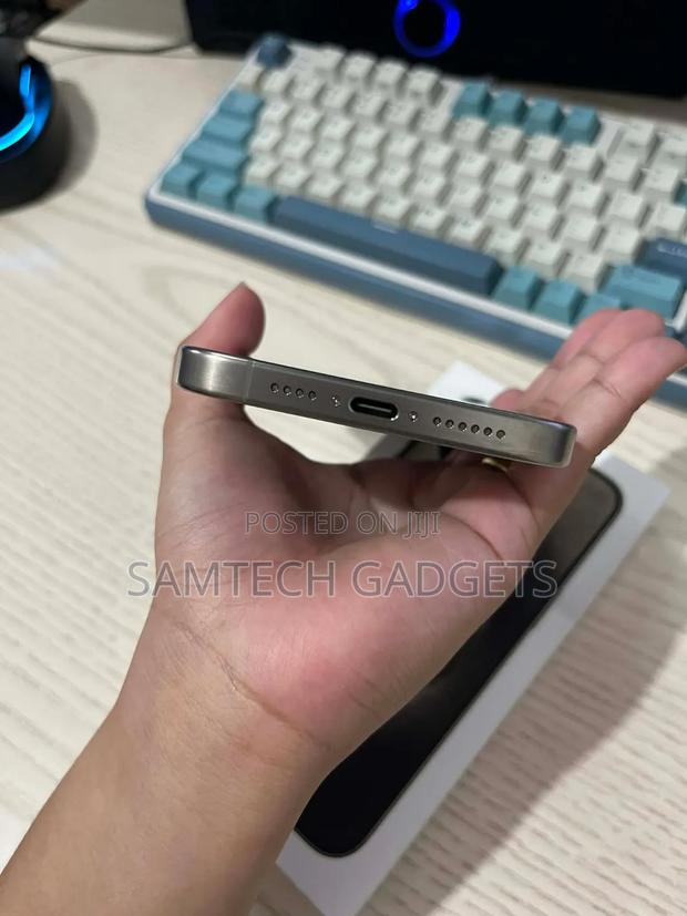 Apple iPhone 15 Pro Max 256 GB Silver - thumbnail 7