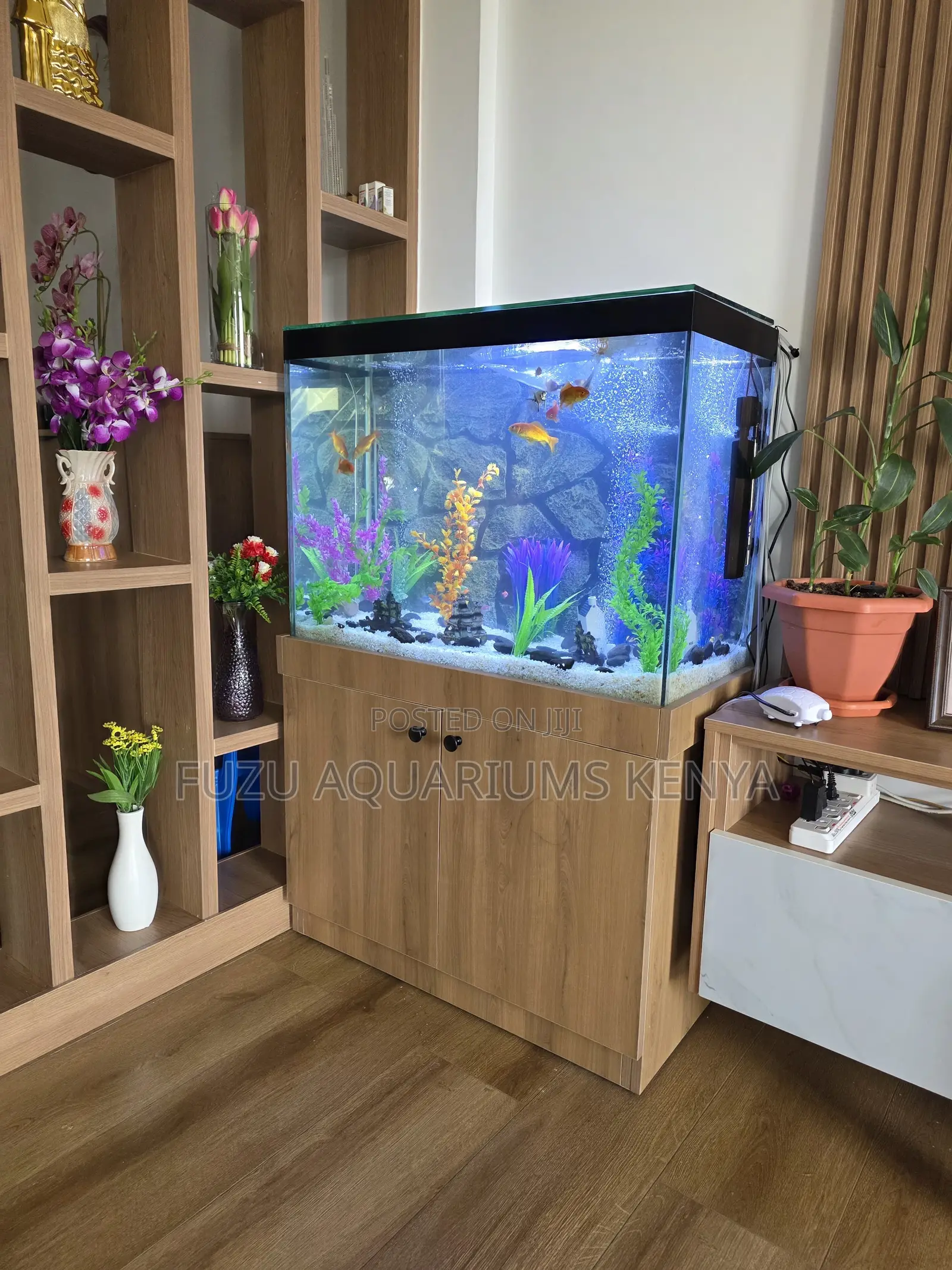 Medium Aquarium Bundle With Cabinet