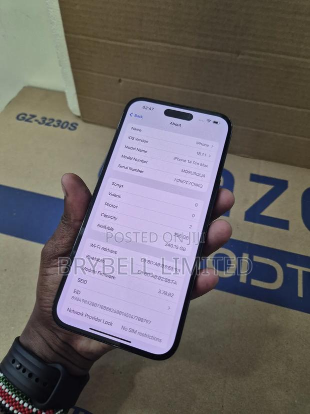 Apple iPhone 14 Pro Max 256 GB Black - thumbnail 6