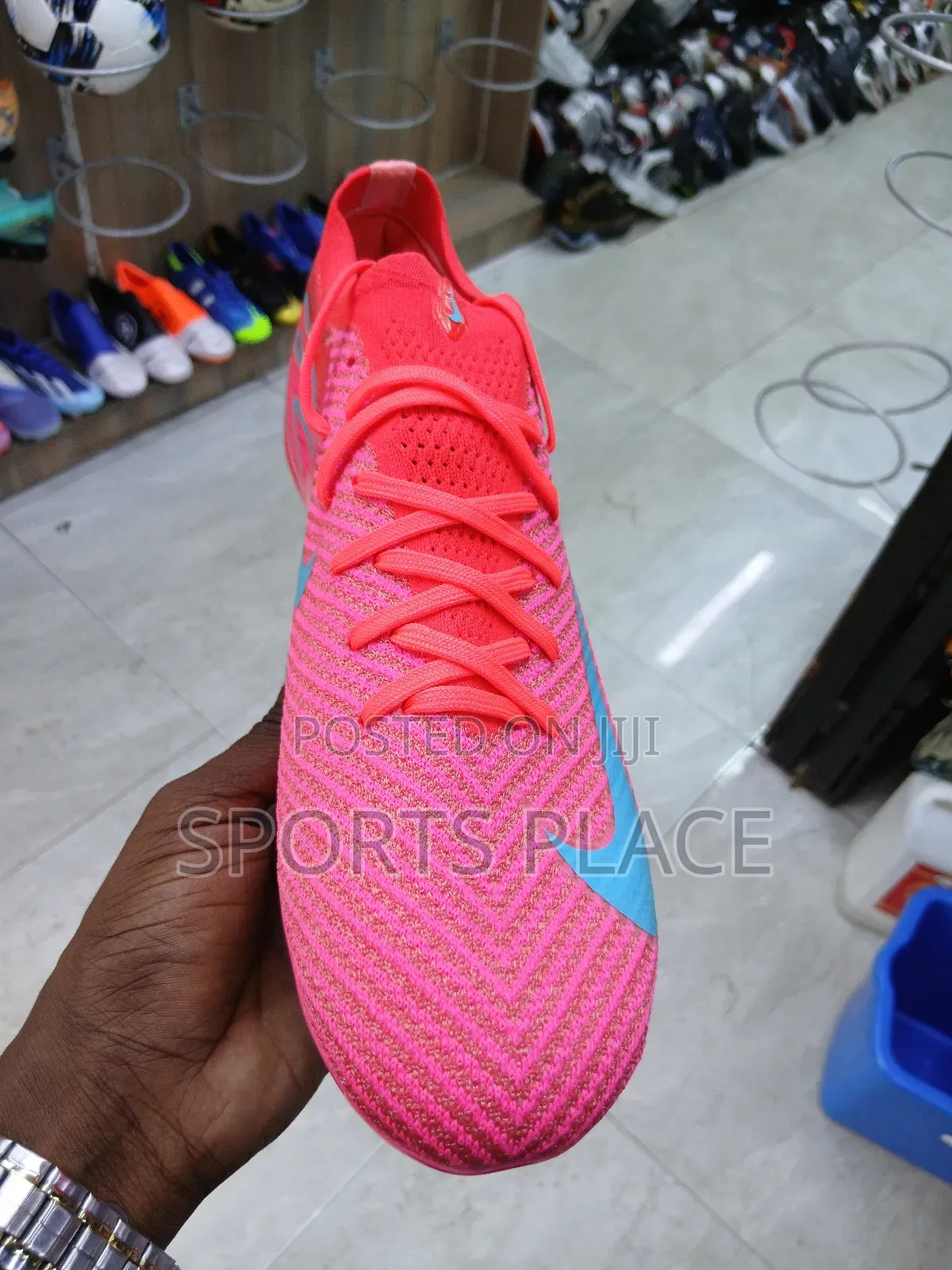 Air Zoom "Pink Neon Nitro" Football Boots Vapor 15