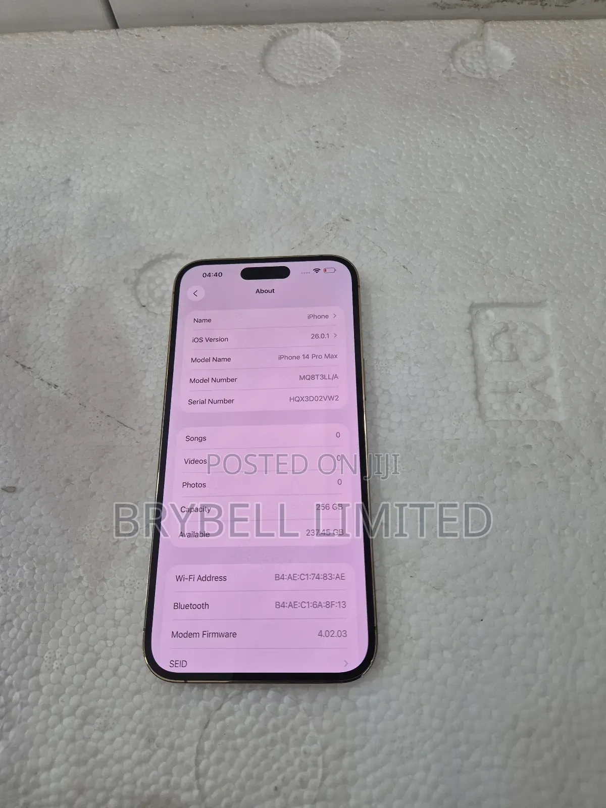 Apple iPhone 14 Pro Max 256 GB Gold