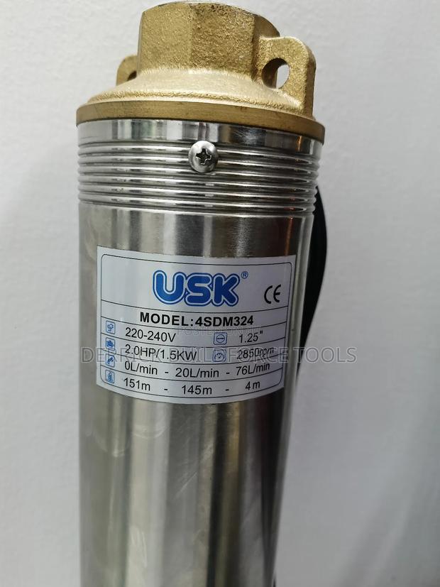 Usk 2hp 151m Submersible Pump With Control Box - thumbnail 3