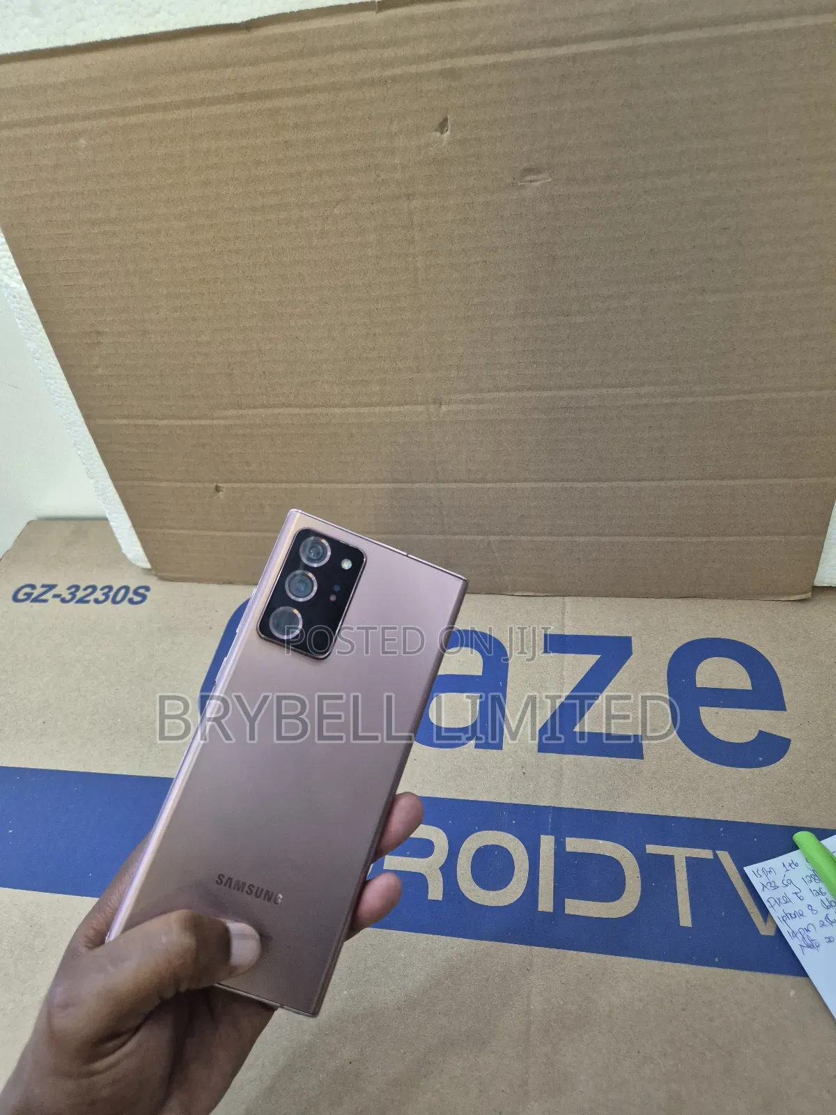 Samsung Galaxy Note 20 Ultra 5G 256 GB Gold