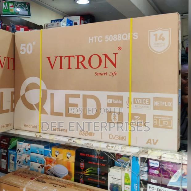 Vitron 50" Qled Smart Android Frameless With Bluetooth - main view