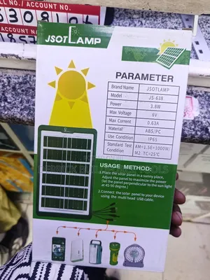 Jsot 6v 3.8w Solar Panel Charger Multihead