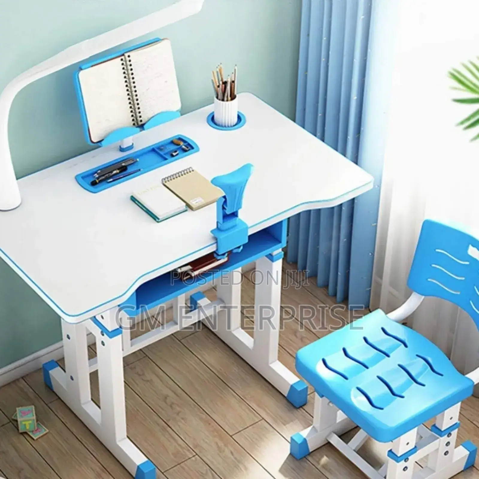 Quality Wooden Kids Study Table and Chairs