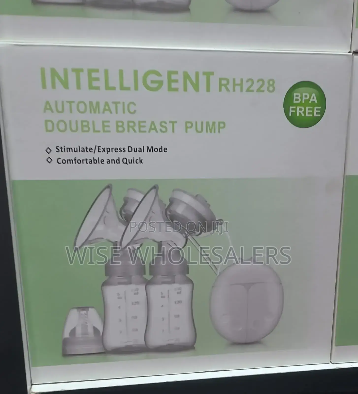Automatic Double Breast Pump.