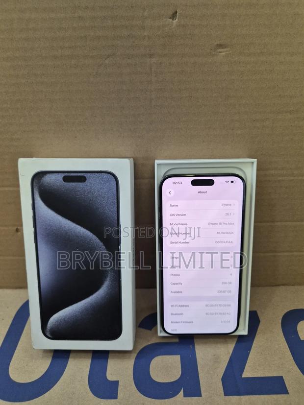 Apple iPhone 15 Pro Max 256 GB Blue - thumbnail 5