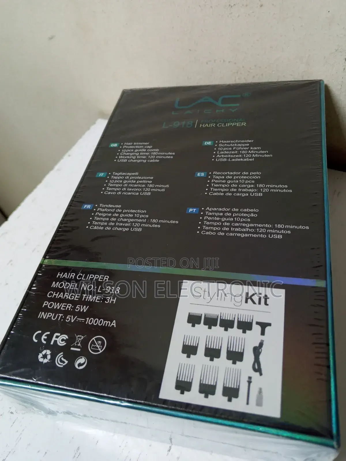 Professional Hair Clipper Laichy L-918