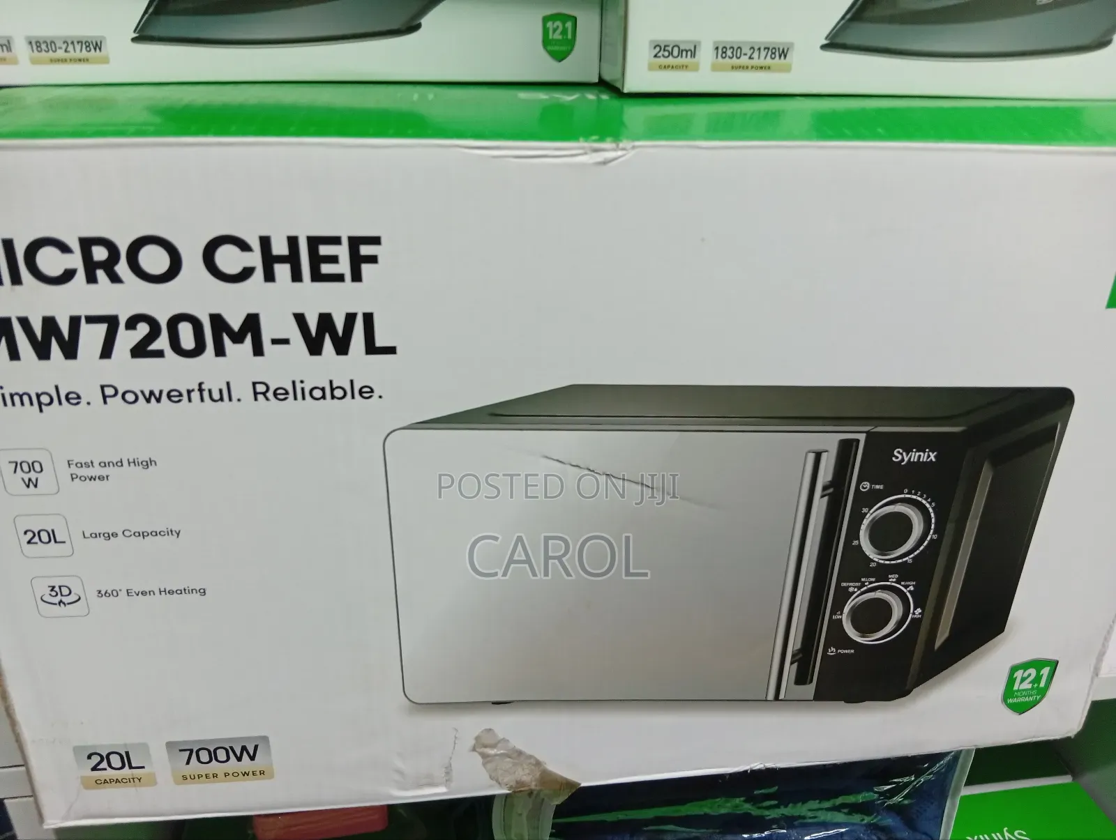 Synix 20 Litres Manual Microwave