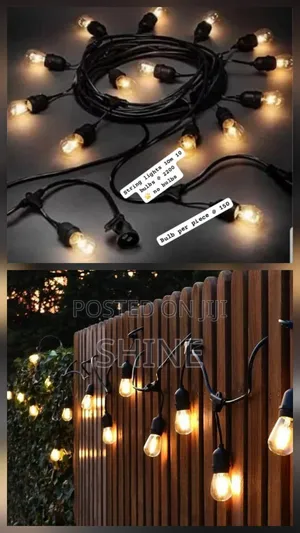 Christmas Lights ,Curtains and String Light