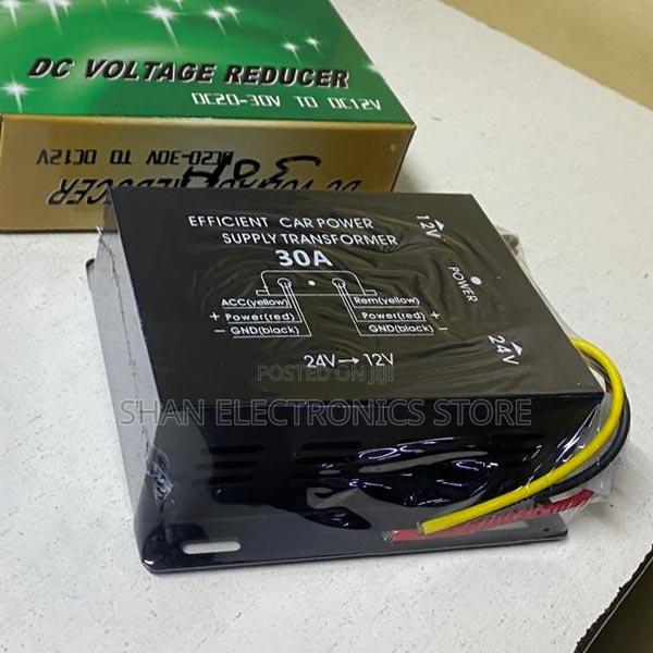 30a Car 24v to 12v Voltage Reducer Power Supply Converter Inverter New