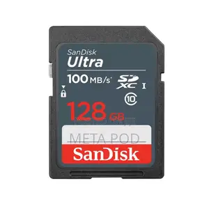 Sandisk Ultra Sd Card 100mb/S 128gb Memory Card