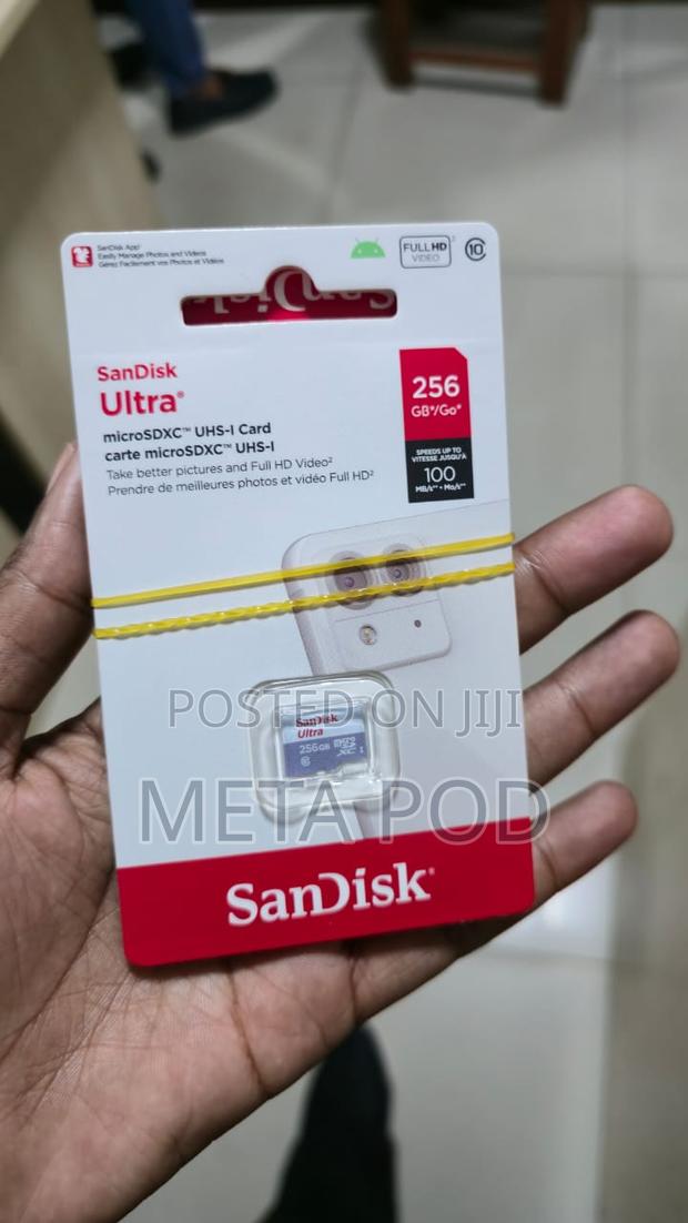 Sandisk Microsd Class 10 100mbps 256gb Without Adapter - main view
