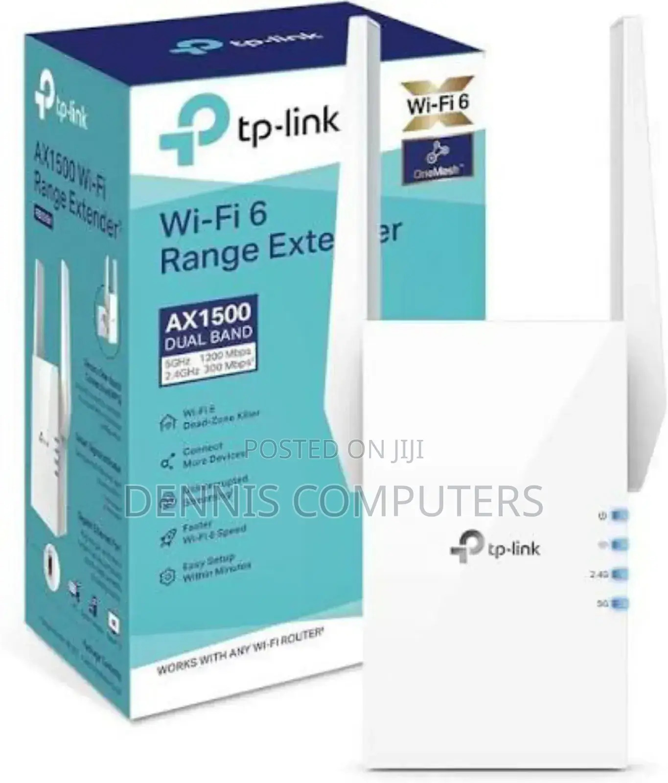 Tp-Link Ax1500 Wi-Fi Range Extender - Tl-Re505x