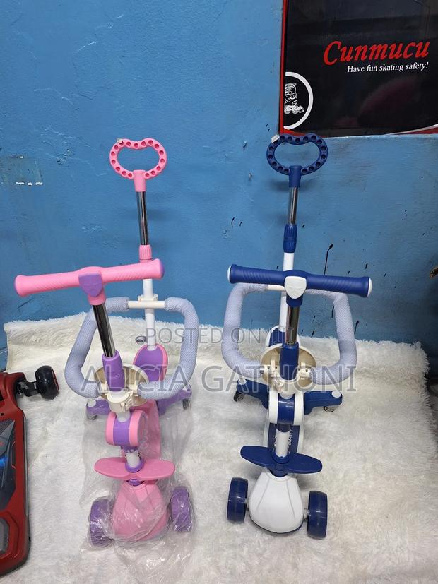 Kids Scooters With Handle - thumbnail 3