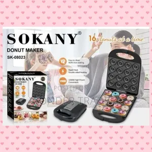 *Sokany Sk 08023 Donut Maker 16 Slots