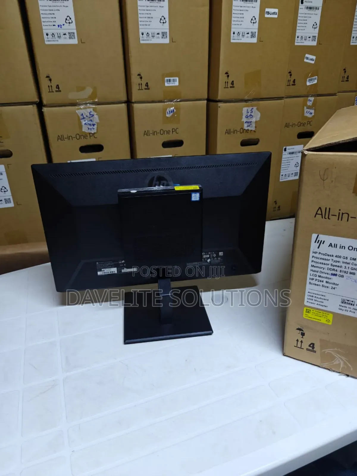 Desktop Computer HP EliteDesk 800 8GB Intel Core I7 SSD 256GB