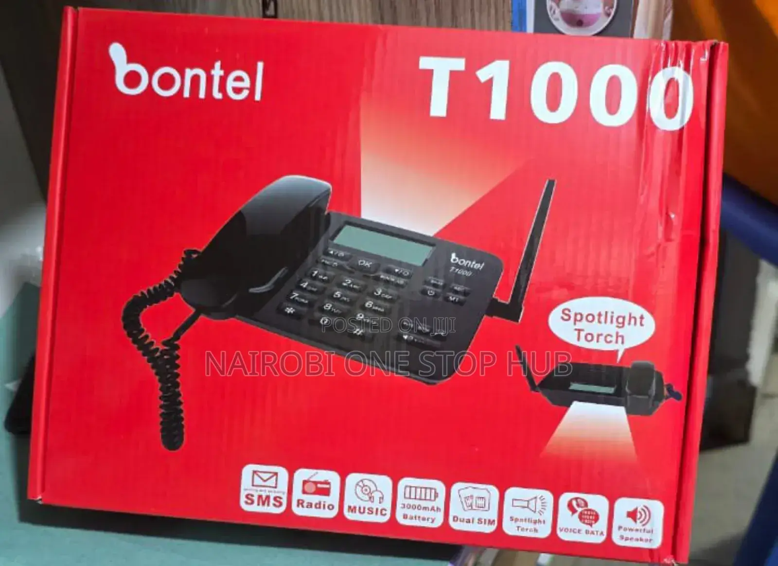Bontel T1000, a Fixed Wireless GSM Desktop Phone.