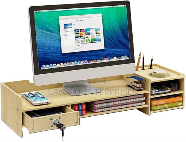 Wooden Monitor Stand