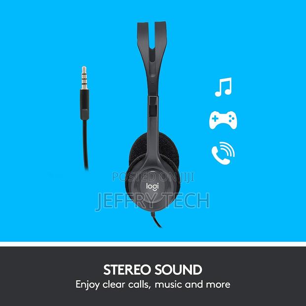 Logitech Stereo Headset H111 Analog - thumbnail 2