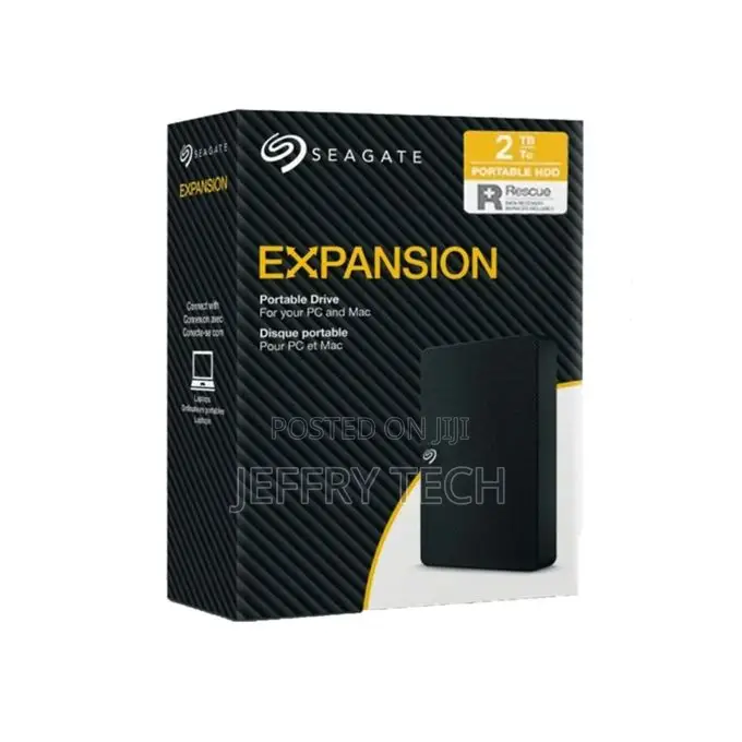 Seagate Expansion Portable External Hard Disk Drive-2tb