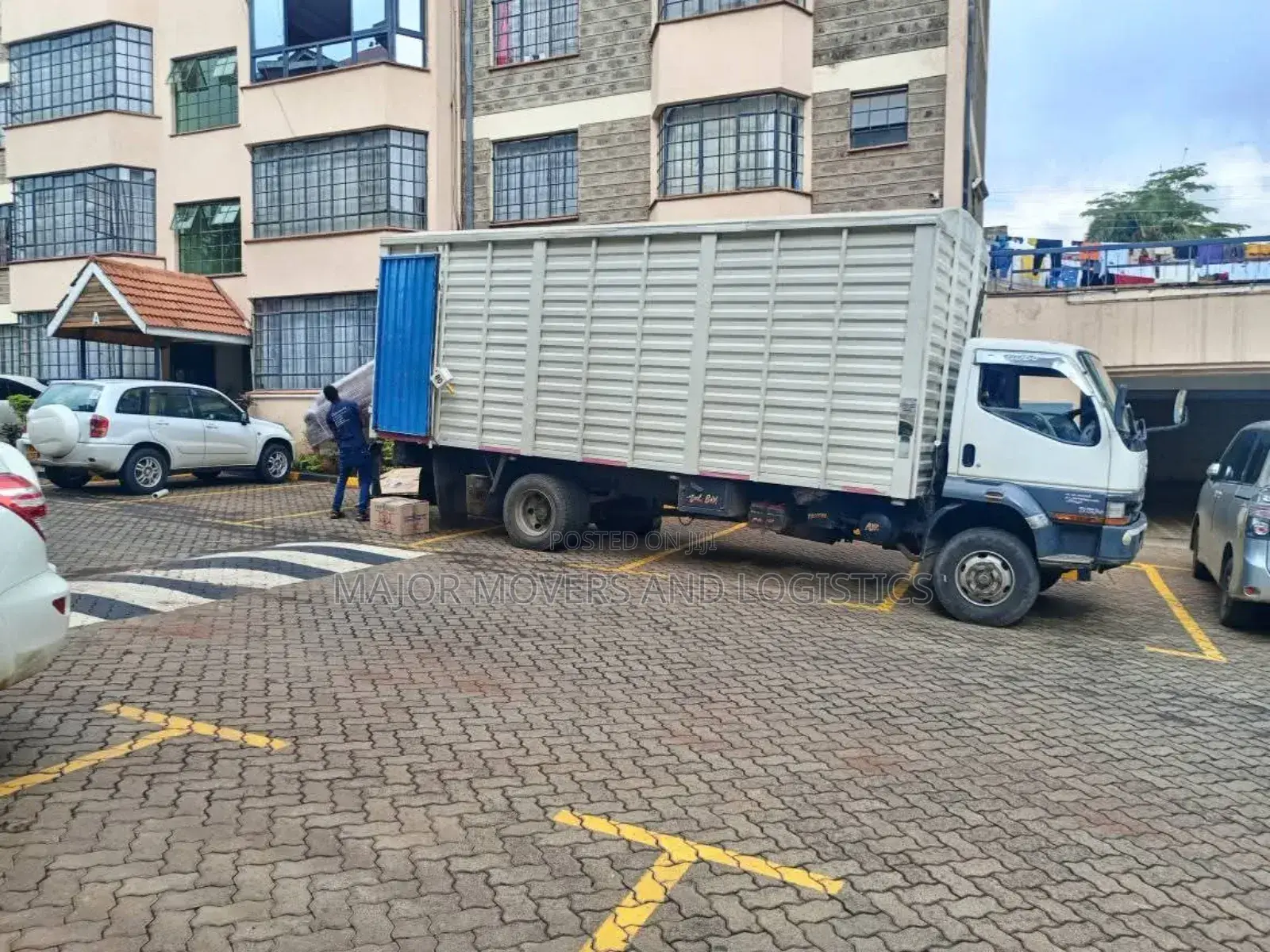 Trucks for Cargo and Luggage Transport Services Are at Hand