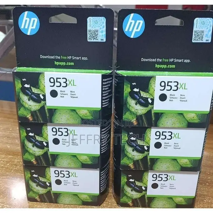 Hp 953xl Black Original Ink Cartridge +