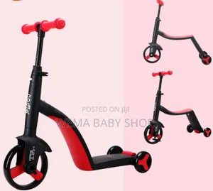 3-in-1 Kids Scooter and Bike (Scooter, a Balance Bike, and a Tricycle)