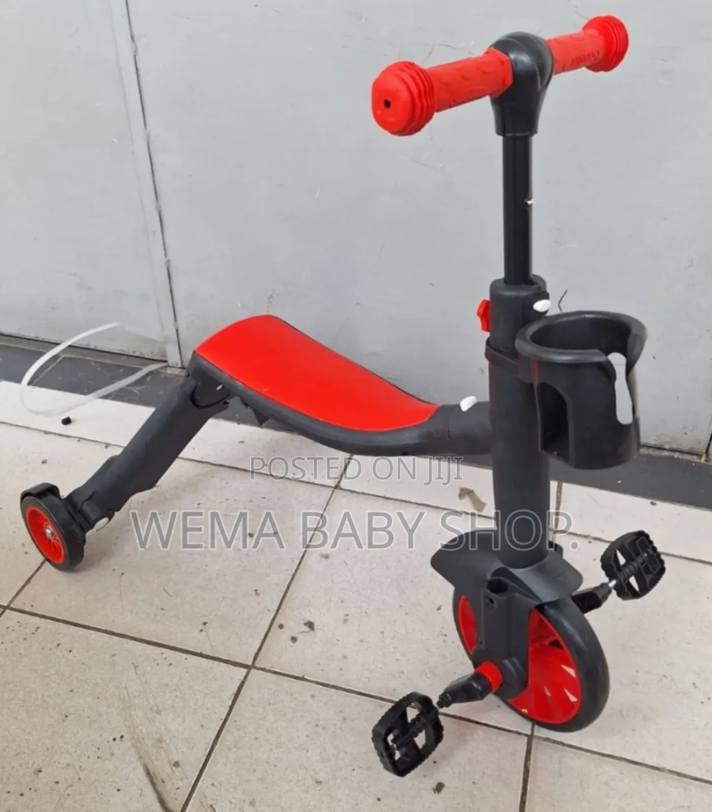 3-in-1 Kids Scooter and Bike (Scooter, a Balance Bike, and a Tricycle)