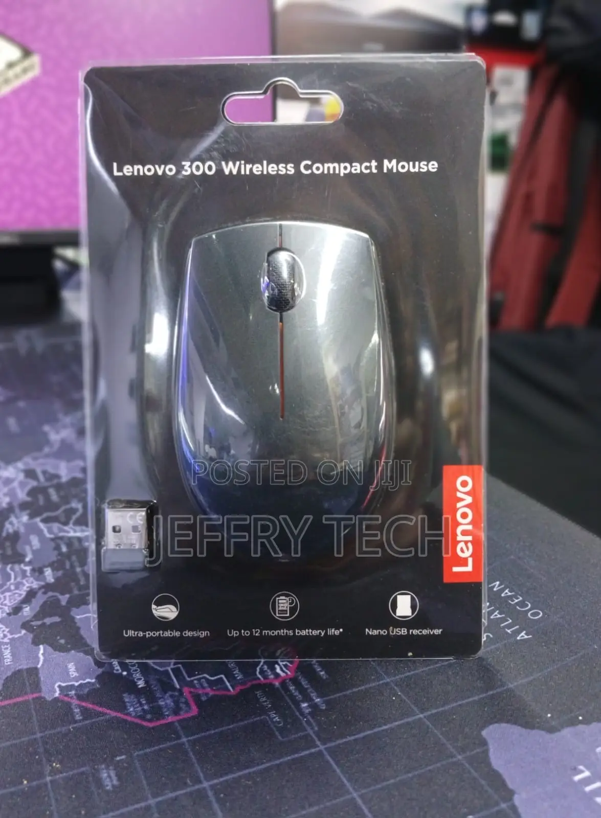 Lenovo 300 Wireless Compact Mouse – Gx30k85315