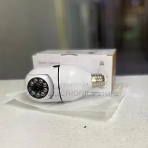 Smart Wifi Security Camera With Night Vision V380 Wifi Bulb PTZ Camera