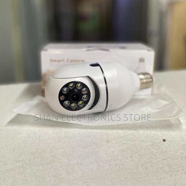 Bulb Smart Wifi PTZ Camera V380 Pro Wireless CCTV Monitoring Home