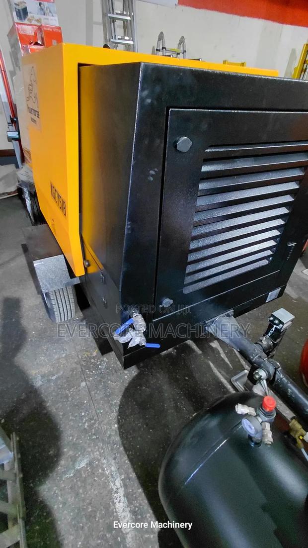 Powerhorse Brand Diesel Mining Air Compressor Machine - thumbnail 2