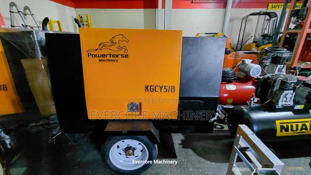 Powerhorse Brand Diesel Mining Air Compressor Machine - thumbnail 4