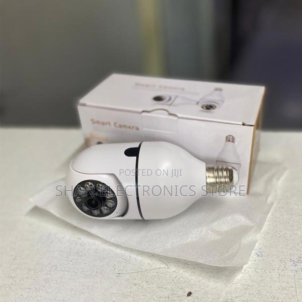 360° Wifi Smart V380 Bulb Camera `Ireless Bulb Shape PTZ