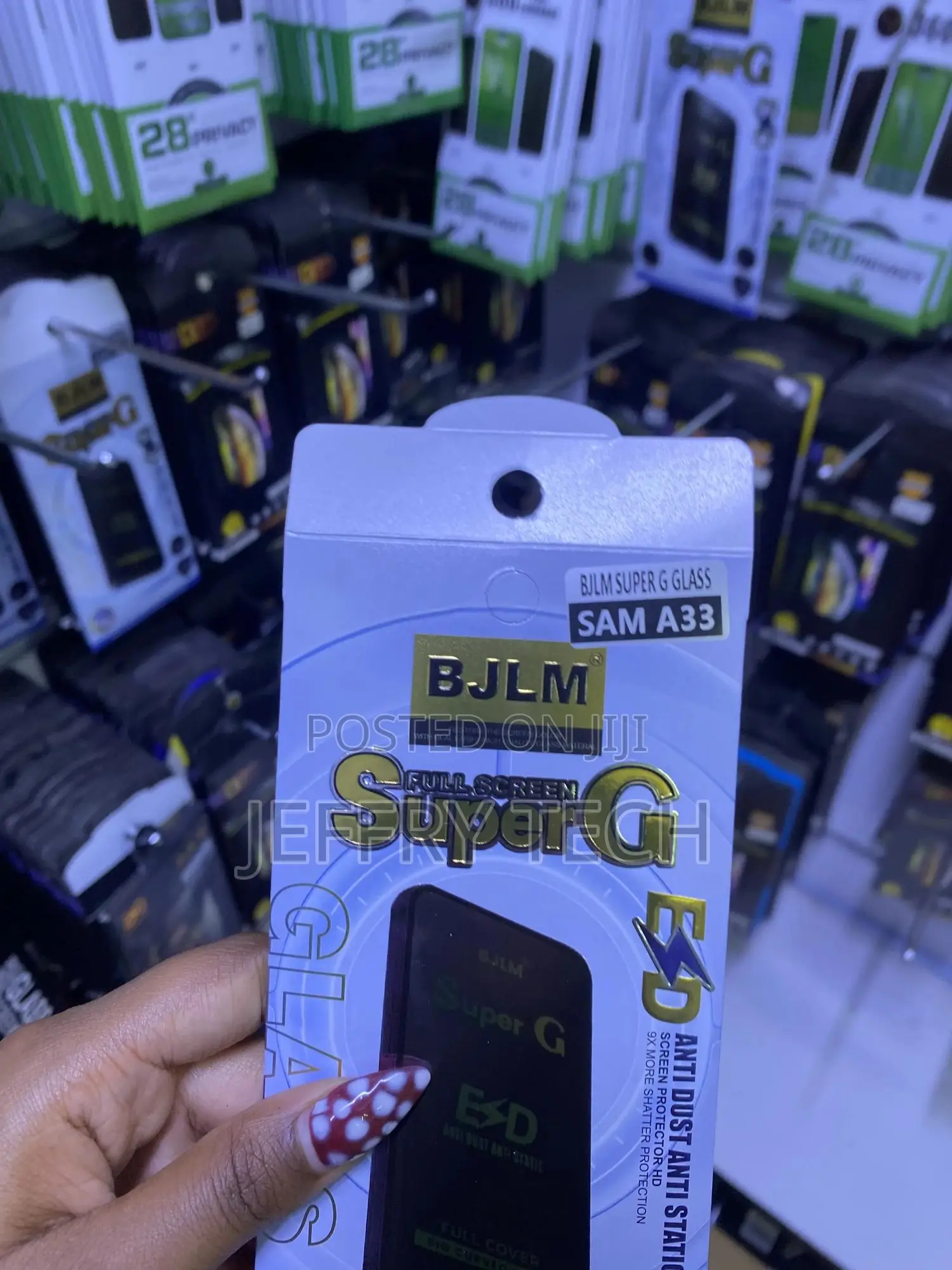 Nawert Samsung Tempered Glass Screen Protector for Galaxy A33 5g