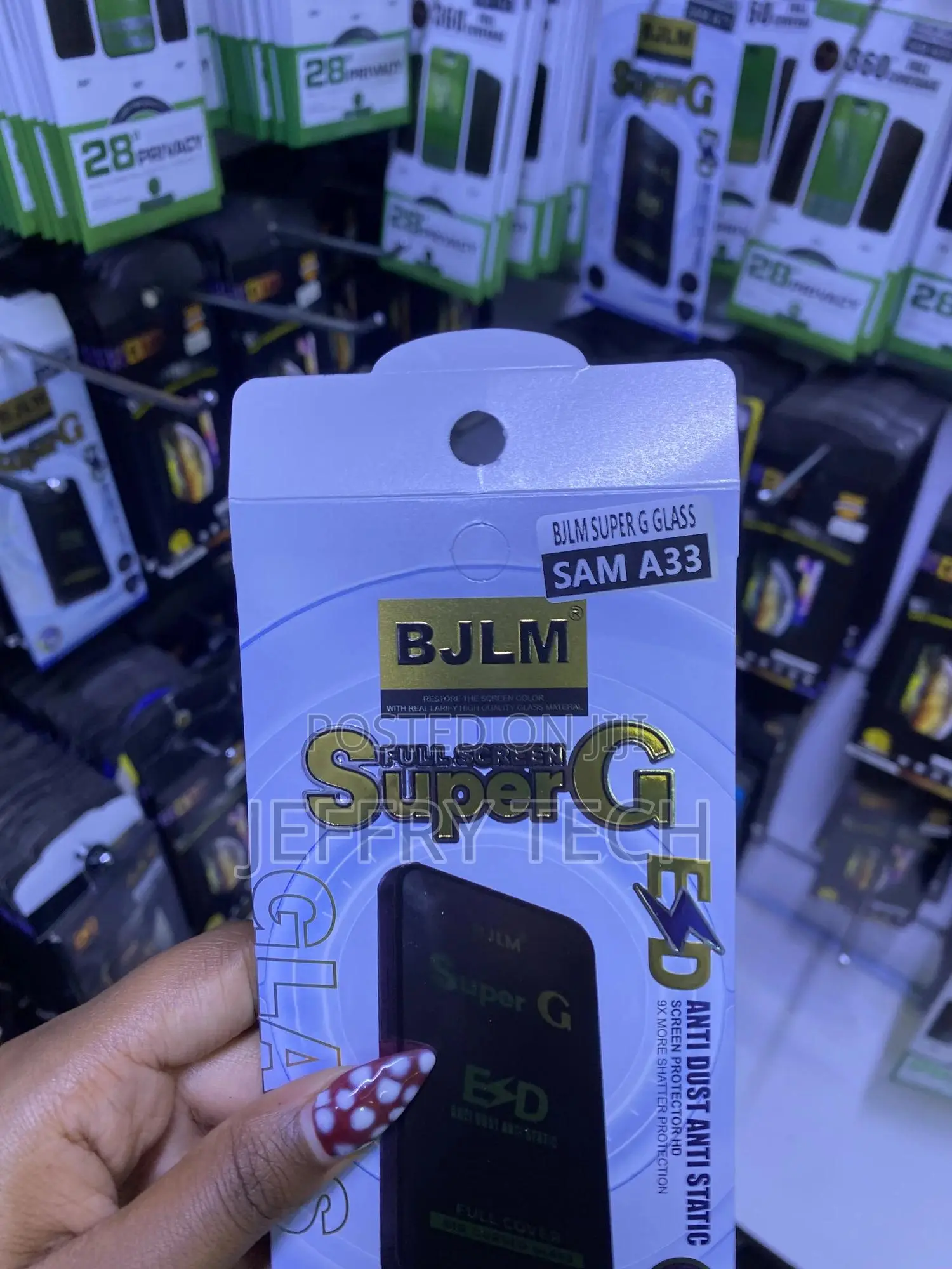 Nawert Samsung Tempered Glass Screen Protector for Galaxy A33 5g
