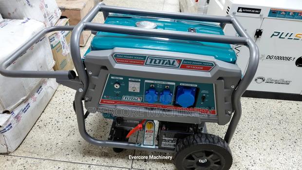 Total Brand 7kva Petrol Generator Heavy Duty Single Phase. - main view